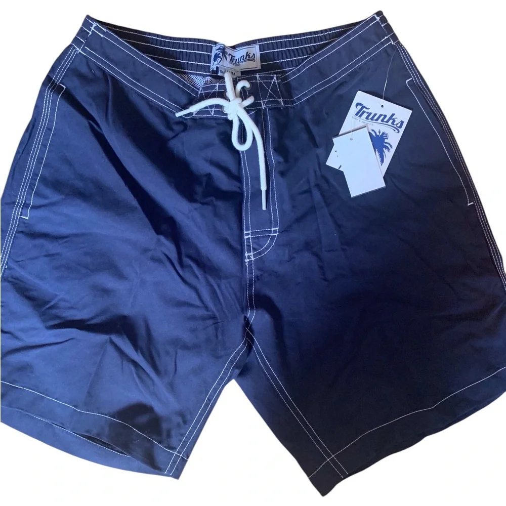 Trunks Marine Board Shorts Men Navy Size M